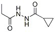 Cyclopropanecarboxylic acid,2-(1-oxopropyl)hydrazide (9ci)Structure,518995-78-3Structure Cyclopropanecarboxylic acid,2-(1-oxopropyl)hydrazide (9ci) Structure,518995-78-3Structure