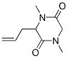 2,5-Piperazinedione,1,4-dimethyl-3-(2-propenyl)-(9ci)Structure,519141-21-0Structure 2,5-Piperazinedione,1,4-dimethyl-3-(2-propenyl)-(9ci) Structure,519141-21-0Structure