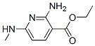 3-Pyridinecarboxylicacid,2-amino-6-(methylamino)-,ethylester(9ci)Structure,519147-91-2Structure 3-Pyridinecarboxylicacid,2-amino-6-(methylamino)-,ethylester(9ci) Structure,519147-91-2Structure