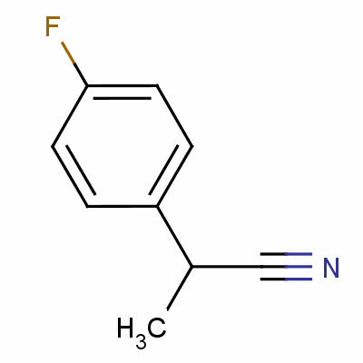 4-氟-α-甲基苯乙腈結(jié)構(gòu)式_51965-61-8結(jié)構(gòu)式