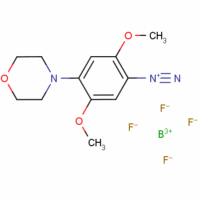 2,5-Dimethoxy-4-(morpholin-4-yl)benzenediazonium tetrafluoroborateStructure,52018-28-7Structure 2,5-Dimethoxy-4-(morpholin-4-yl)benzenediazonium tetrafluoroborate Structure,52018-28-7Structure