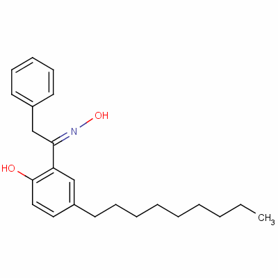 1-(2-Hydroxy-5-nonylphenyl)-2-phenylethan-1-one oximeStructure,52122-75-5Structure 1-(2-Hydroxy-5-nonylphenyl)-2-phenylethan-1-one oxime Structure,52122-75-5Structure
