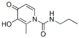 1(4H)-pyridinecarboxamide,3-hydroxy-2-methyl-4-oxo-n-propyl-(9ci)Structure,521269-66-9Structure 1(4H)-pyridinecarboxamide,3-hydroxy-2-methyl-4-oxo-n-propyl-(9ci) Structure,521269-66-9Structure