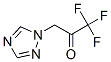 2-Propanone, 1,1,1-trifluoro-3-(1h-1,2,4-triazol-1-yl)-Structure,522634-27-1Structure 2-Propanone, 1,1,1-trifluoro-3-(1h-1,2,4-triazol-1-yl)- Structure,522634-27-1Structure