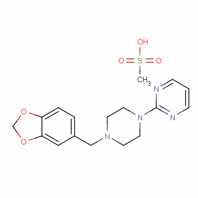 Piribedil monomethylsulfonateStructure,52293-23-9Structure Piribedil monomethylsulfonate Structure,52293-23-9Structure