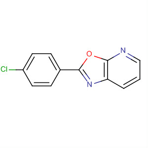 2-(4-氯苯基)-噁唑并[5,4-b]吡啶結(jié)構(gòu)式_52334-06-2結(jié)構(gòu)式