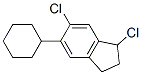 1,6-Dichloro-5-cyclohexylindaneStructure,52344-60-2Structure 1,6-Dichloro-5-cyclohexylindane Structure,52344-60-2Structure