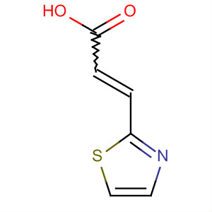 (E)-3-(噻唑-2-基)丙烯酸結(jié)構(gòu)式_52396-77-7結(jié)構(gòu)式