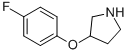 3-(4-氟-苯氧基)-吡咯烷結(jié)構(gòu)式_524045-02-1結(jié)構(gòu)式