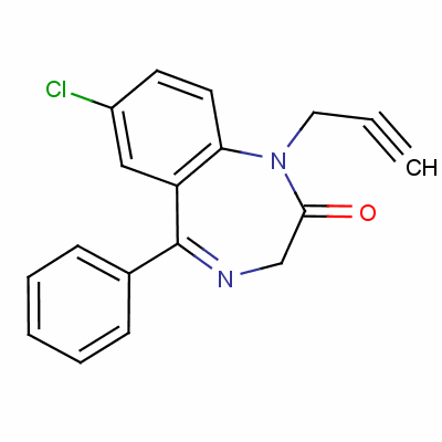 PinazepamStructure,52463-83-9Structure Pinazepam Structure,52463-83-9Structure