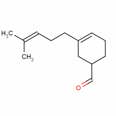 3-(4-Methyl-3-pentenyl)cyclohex-3-ene-1-carbaldehydeStructure,52475-89-5Structure 3-(4-Methyl-3-pentenyl)cyclohex-3-ene-1-carbaldehyde Structure,52475-89-5Structure