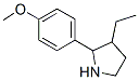 Pyrrolidine, 3-ethyl-2-(4-methoxyphenyl)- (9ci)Structure,524918-01-2Structure Pyrrolidine, 3-ethyl-2-(4-methoxyphenyl)- (9ci) Structure,524918-01-2Structure