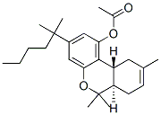(6Ar)-3-(1,1-二甲基戊基)-6aβ,7,10,10aα-四氫-6,6,9-三甲基-6H-二苯并[b,d]吡喃-1-醇 乙酸酯結(jié)構(gòu)式_52493-14-8結(jié)構(gòu)式