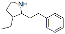 Pyrrolidine, 3-ethyl-2-(2-phenylethyl)- (9ci)Structure,525537-33-1Structure Pyrrolidine, 3-ethyl-2-(2-phenylethyl)- (9ci) Structure,525537-33-1Structure