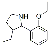 Pyrrolidine, 2-(2-ethoxyphenyl)-3-ethyl- (9ci)Structure,525537-43-3Structure Pyrrolidine, 2-(2-ethoxyphenyl)-3-ethyl- (9ci) Structure,525537-43-3Structure