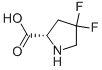 4,4-二氟脯氨酸結(jié)構(gòu)式_52683-81-5結(jié)構(gòu)式
