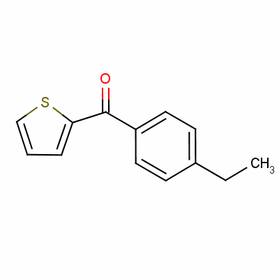 4-乙基苯基 2-噻吩酮結(jié)構(gòu)式_52779-81-4結(jié)構(gòu)式