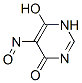 4(1H)-pyrimidinone, 6-hydroxy-5-nitroso-(9ci)Structure,52809-58-2Structure 4(1H)-pyrimidinone, 6-hydroxy-5-nitroso-(9ci) Structure,52809-58-2Structure