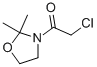 Oxazolidine,3-(chloroacetyl)-2,2-dimethyl-(9ci)Structure,52836-39-2Structure Oxazolidine,3-(chloroacetyl)-2,2-dimethyl-(9ci) Structure,52836-39-2Structure