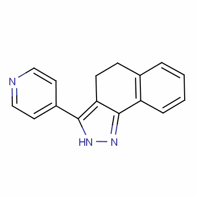 4,5-Dihydro-3-(4-pyridinyl)-2h-benz(g)-indazoleStructure,52837-55-5Structure 4,5-Dihydro-3-(4-pyridinyl)-2h-benz(g)-indazole Structure,52837-55-5Structure