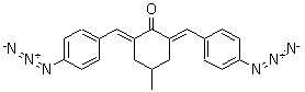 2,6-Bis(4-azidobenzylidene)-4-methylcyclohexanoneStructure,5284-79-7Structure 2,6-Bis(4-azidobenzylidene)-4-methylcyclohexanone Structure,5284-79-7Structure