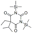 5-Ethyl-5-isopropyl-1,3-bis(trimethylsilyl)-2,4,6(1h,3h,5h)-pyrimidinetrioneStructure,52937-65-2Structure 5-Ethyl-5-isopropyl-1,3-bis(trimethylsilyl)-2,4,6(1h,3h,5h)-pyrimidinetrione Structure,52937-65-2Structure
