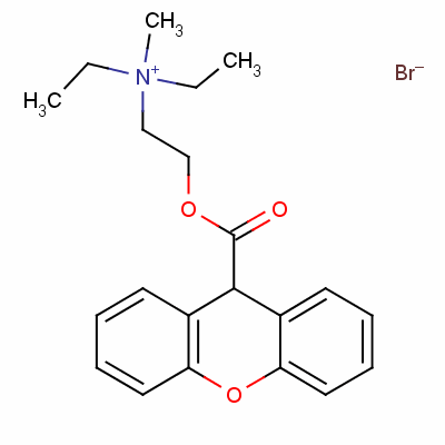 Methantheline bromide (200 mg)Structure,53-46-3Structure Methantheline bromide (200 mg) Structure,53-46-3Structure