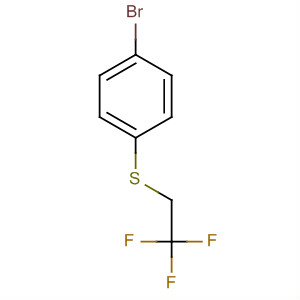 (4-Bromophenyl)(2,2,2-trifluoroethyl)sulfaneStructure,530080-19-4Structure (4-Bromophenyl)(2,2,2-trifluoroethyl)sulfane Structure,530080-19-4Structure