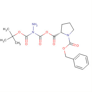 (2S)-2-[n-(叔丁氧基羰基)肼基羰基]-1-吡咯烷羧酸芐酯結構式_53157-64-5結構式