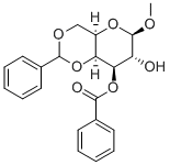 Methyl 3-o-benzoyl-4,6-o-benzylidene-beta-d-galactopyranosideStructure,53167-15-0Structure Methyl 3-o-benzoyl-4,6-o-benzylidene-beta-d-galactopyranoside Structure,53167-15-0Structure