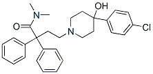 1-Piperidinebutanamide, 4-(4-chlorophenyl)-4-hydroxy-N,N-dimethyl-α,α-diphenyl-Structure,53179-11-6Structure 1-Piperidinebutanamide, 4-(4-chlorophenyl)-4-hydroxy-N,N-dimethyl-α,α-diphenyl- Structure,53179-11-6Structure