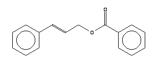 苯甲酸肉桂酯結(jié)構(gòu)式_5320-75-2結(jié)構(gòu)式