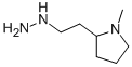 2-(2-Hydrazinoethyl)-1-methylpyrrolidineStructure,53242-81-2Structure 2-(2-Hydrazinoethyl)-1-methylpyrrolidine Structure,53242-81-2Structure