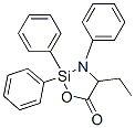 1-Oxa-3-aza-2-silacyclopentan-5-one,4-ethyl-2,2,3-triphenyl-Structure,53268-82-9Structure 1-Oxa-3-aza-2-silacyclopentan-5-one,4-ethyl-2,2,3-triphenyl- Structure,53268-82-9Structure