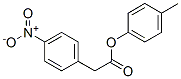(P-nitrophenyl)acetic acid p-tolyl esterStructure,53274-19-4Structure (P-nitrophenyl)acetic acid p-tolyl ester Structure,53274-19-4Structure