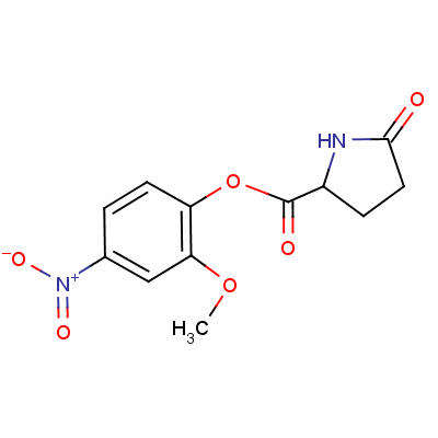 2-Methoxy-4-nitrophenyl 5-oxo-l-prolinateStructure,53375-50-1Structure 2-Methoxy-4-nitrophenyl 5-oxo-l-prolinate Structure,53375-50-1Structure