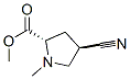 Proline,4-cyano-1-methyl-,methyl ester,trans-(9ci)Structure,53386-75-7Structure Proline,4-cyano-1-methyl-,methyl ester,trans-(9ci) Structure,53386-75-7Structure