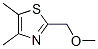 Thiazole, 2-(methoxymethyl)-4,5-dimethyl-Structure,533885-39-1Structure Thiazole, 2-(methoxymethyl)-4,5-dimethyl- Structure,533885-39-1Structure