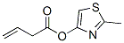 3-Butenoicacid,2-methyl-4-thiazolylester(9ci)Structure,533885-84-6Structure 3-Butenoicacid,2-methyl-4-thiazolylester(9ci) Structure,533885-84-6Structure
