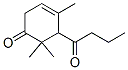 4,6,6-Trimethyl-5-(1-oxobutyl)-3-cyclohexen-1-oneStructure,53398-12-2Structure 4,6,6-Trimethyl-5-(1-oxobutyl)-3-cyclohexen-1-one Structure,53398-12-2Structure