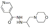 Isonicotinic acid 2-(1-methyl-2-morpholinoethyl) hydrazideStructure,53643-51-9Structure Isonicotinic acid 2-(1-methyl-2-morpholinoethyl) hydrazide Structure,53643-51-9Structure