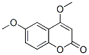 4,6-Dimethoxy-2h-1-benzopyran-2-oneStructure,53666-78-7Structure 4,6-Dimethoxy-2h-1-benzopyran-2-one Structure,53666-78-7Structure