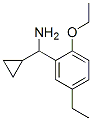 Benzenemethanamine,alpha-cyclopropyl-2-ethoxy-5-ethyl-(9ci)Structure,536694-10-7Structure Benzenemethanamine,alpha-cyclopropyl-2-ethoxy-5-ethyl-(9ci) Structure,536694-10-7Structure