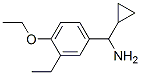 Benzenemethanamine,alpha-cyclopropyl-4-ethoxy-3-ethyl-(9ci)Structure,536694-12-9Structure Benzenemethanamine,alpha-cyclopropyl-4-ethoxy-3-ethyl-(9ci) Structure,536694-12-9Structure