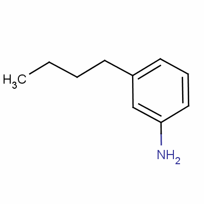 3-丁基苯胺結(jié)構(gòu)式_5369-17-5結(jié)構(gòu)式