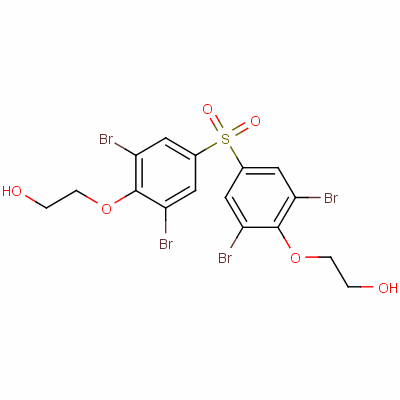 Bis[3,5-dibromo-4-(2-hydroxyethoxy)phenyl] sulfone Structure,53714-39-9Structure