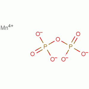 Diphosphoric acid,manganese(4+) salt (1:1)Structure,53731-35-4Structure Diphosphoric acid,manganese(4+) salt (1:1) Structure,53731-35-4Structure