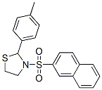 Thiazolidine, 2-(4-methylphenyl)-3-(2-naphthalenylsulfonyl)- (9ci)Structure,537678-06-1Structure Thiazolidine, 2-(4-methylphenyl)-3-(2-naphthalenylsulfonyl)- (9ci) Structure,537678-06-1Structure
