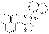Thiazolidine, 2-(2,3-dihydro-1h-phenalen-6-yl)-3-(1-naphthalenylsulfonyl)- (9ci)Structure,537678-28-7Structure Thiazolidine, 2-(2,3-dihydro-1h-phenalen-6-yl)-3-(1-naphthalenylsulfonyl)- (9ci) Structure,537678-28-7Structure