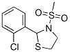 Thiazolidine, 2-(2-chlorophenyl)-3-(methylsulfonyl)- (9ci)Structure,537678-33-4Structure Thiazolidine, 2-(2-chlorophenyl)-3-(methylsulfonyl)- (9ci) Structure,537678-33-4Structure